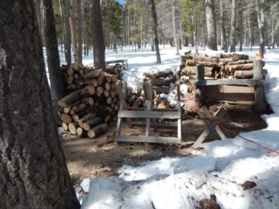 Firewood in the Winter Image
